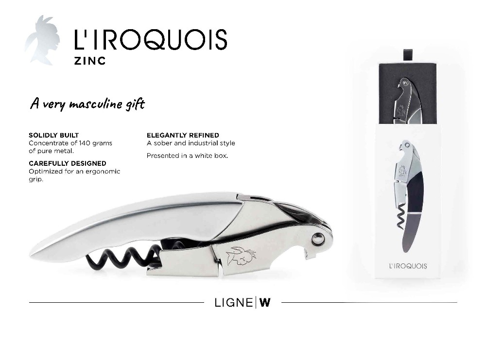 LIGNE W | IROQUOIS | ZINC